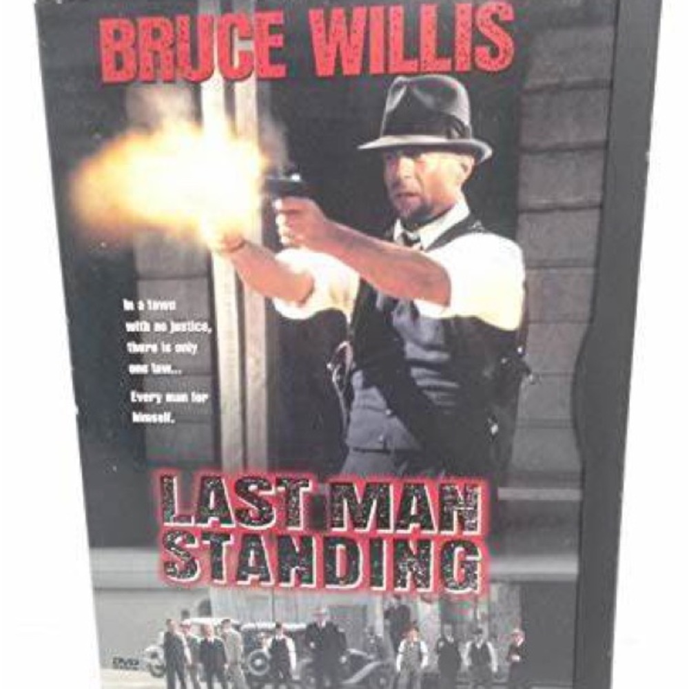 Last Man Standing DVD Bruce Willis Christopher Walken Used Great Condition